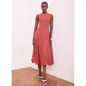 Mint Velvet Red Sleeveless Maxi Dress